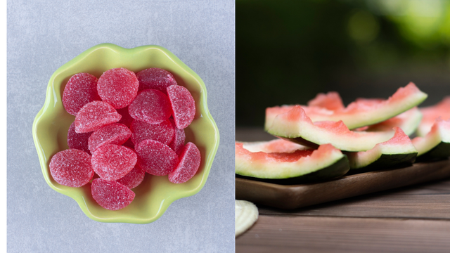 Não jogue fora! Transforme a casca da melancia em balas de goma com apenas 3 ingredientes