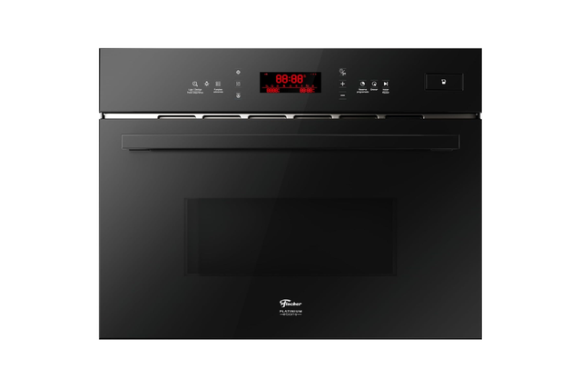 Design Platinium Ebony com painel digital e acabamento preto fosco (Foto de: Amazon).