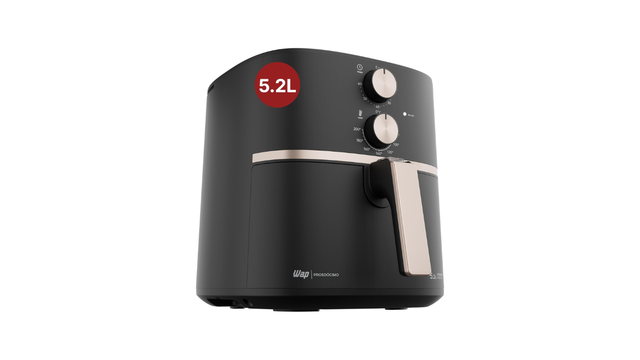 Modelo da WAP com 5,2 L de capacidade, potência de 1500W, faixa de temperatura entre 80 °C e 200 °C. (Créditos: WAP/Amazon)