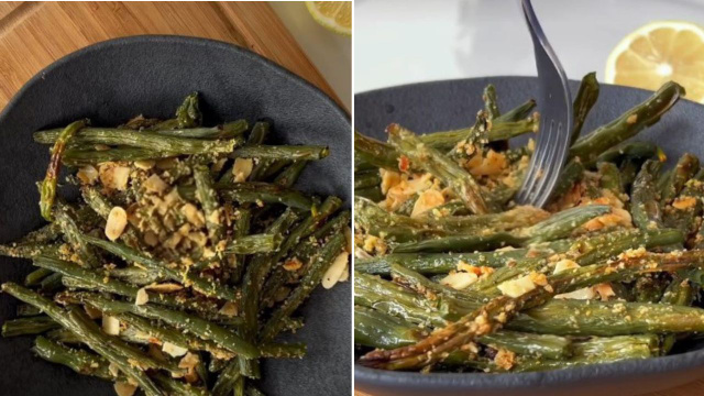 Descobri um jeito diferente, fácil e muito viciante de comer vagem: uma bandeja não dá para nada, acaba em segundos!