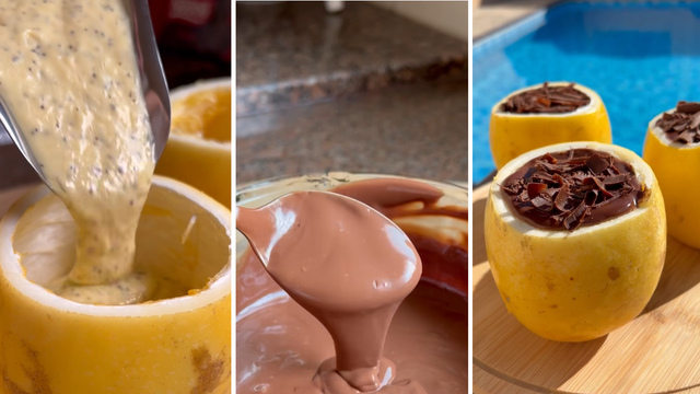 Esse é o jeito prático e chique de servir mousse de maracujá que eu aprendi com a minha sogra