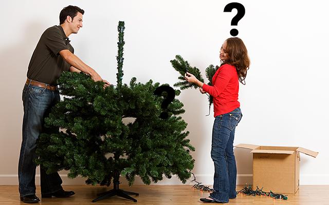 Com quantos anos você descobriu que esse é o jeito certo de montar a árvore de Natal?