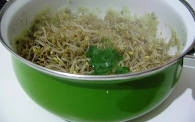 O broto de feijão refogado é fácil e rápido de fazer (Créditos: TudoGostoso/Luiza)