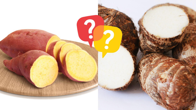 Quais são as principais diferenças entre batata-doce e inhame?