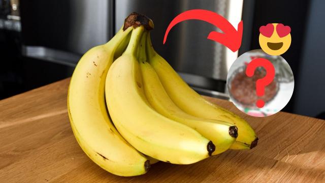 Se você tem 5 bananas, faça essa sobremesa rápida e perfeita para matar a vontade de um docinho