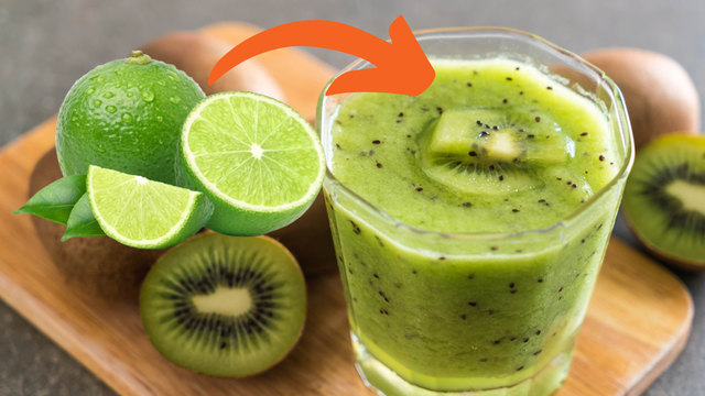 Quais são os benefícios do suco de kiwi com limão?