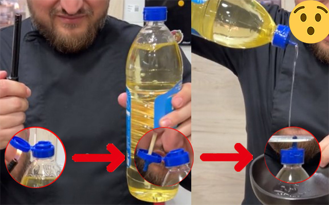 Faça seu próprio dosador de óleo ou azeite e evite desperdício na cozinha