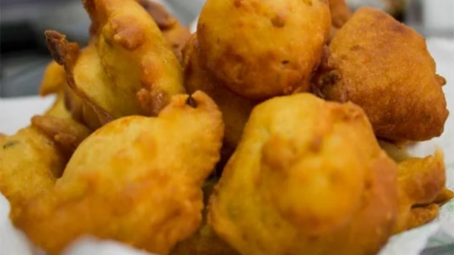 Bolinho de chuva salgado. (créditos: TudoGostoso/@Eriton Guedes)