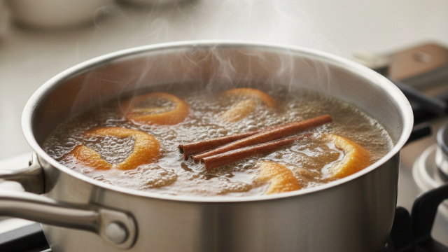 Minha tia fervia cascas de tangerina com canela e eu nunca entendi o porquê até fazer em casa: agora repito toda semana e sempre funciona