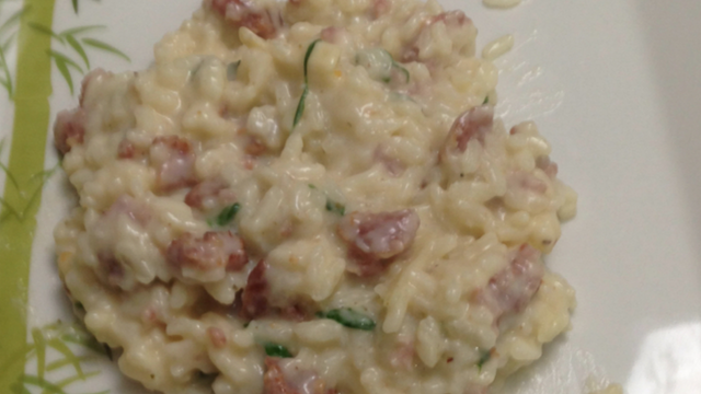 Risoto de linguiça blumenau (Créditos: TudoGostoso)