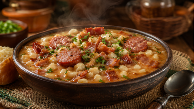 Esqueça a canjica doce: essa receita com linguiça e bacon do TudoGostoso rouba a cena em qualquer festa junina