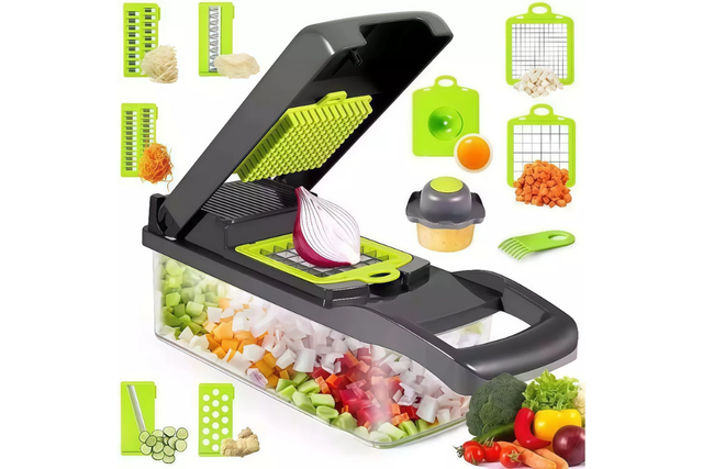 Facilite o preparo das receitas com cortes rápidos e variados (Divulgação: Shopee).