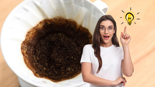 Nunca mais joguei a borra de café fora depois que eu aprendi as mil e uma utilidades dela!