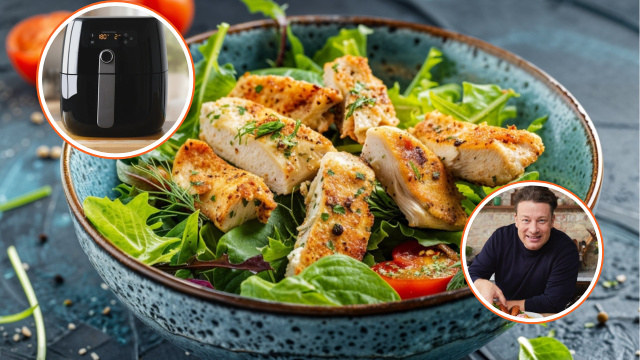 Chef-celebridade libera receita de frango na airfryer que fica pronta em 30 minutos: prato suculento, macio e saboroso para o seu almoço