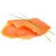 peixe salmão defumado