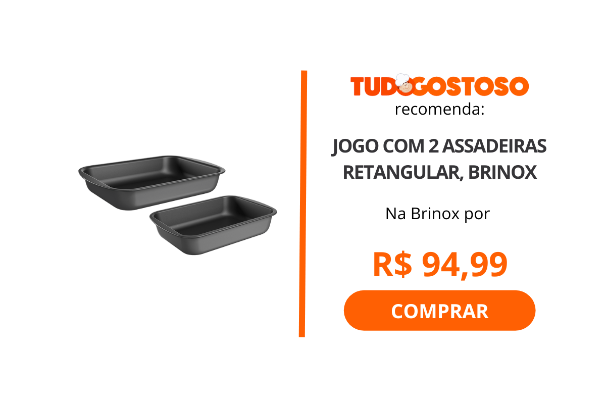 Jogo com 2 assadeiras retangular, Brinox