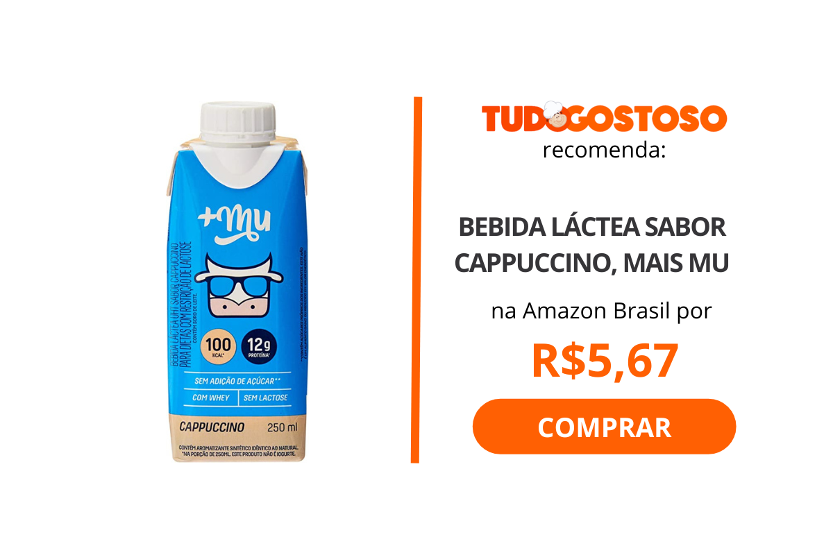 Bebida láctea sabor cappuccino, Mais Mu