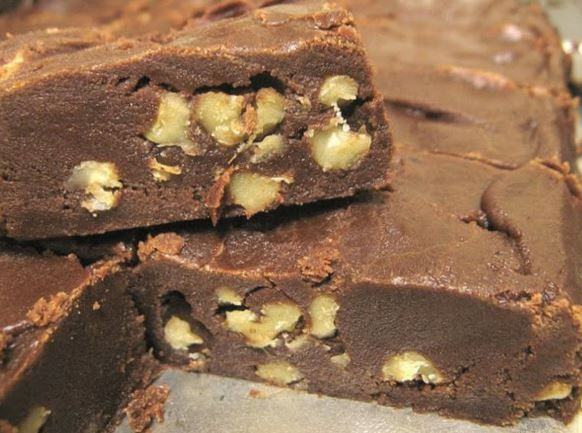 Brownie três chocolates