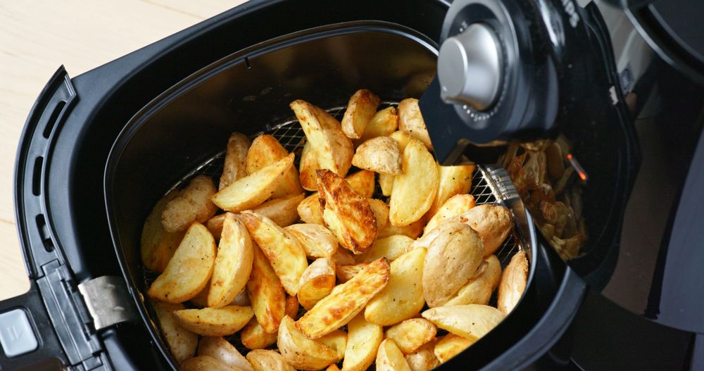 Dicas para sua batata “frita” na airfryer ficar crocante e macia