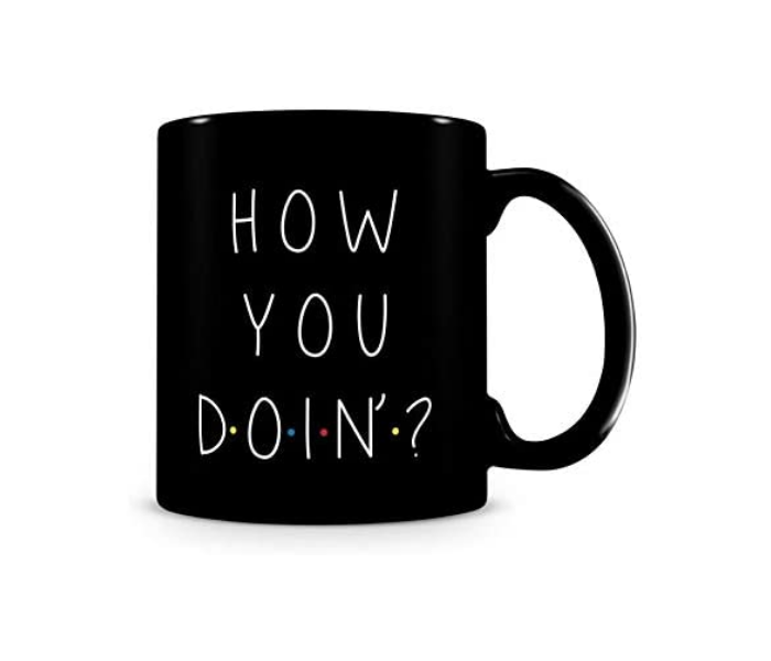 Caneca Friends com a frase “How You Doin’?”