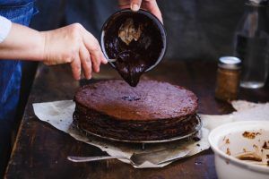 Bolo brigadeiro sem leite condensado