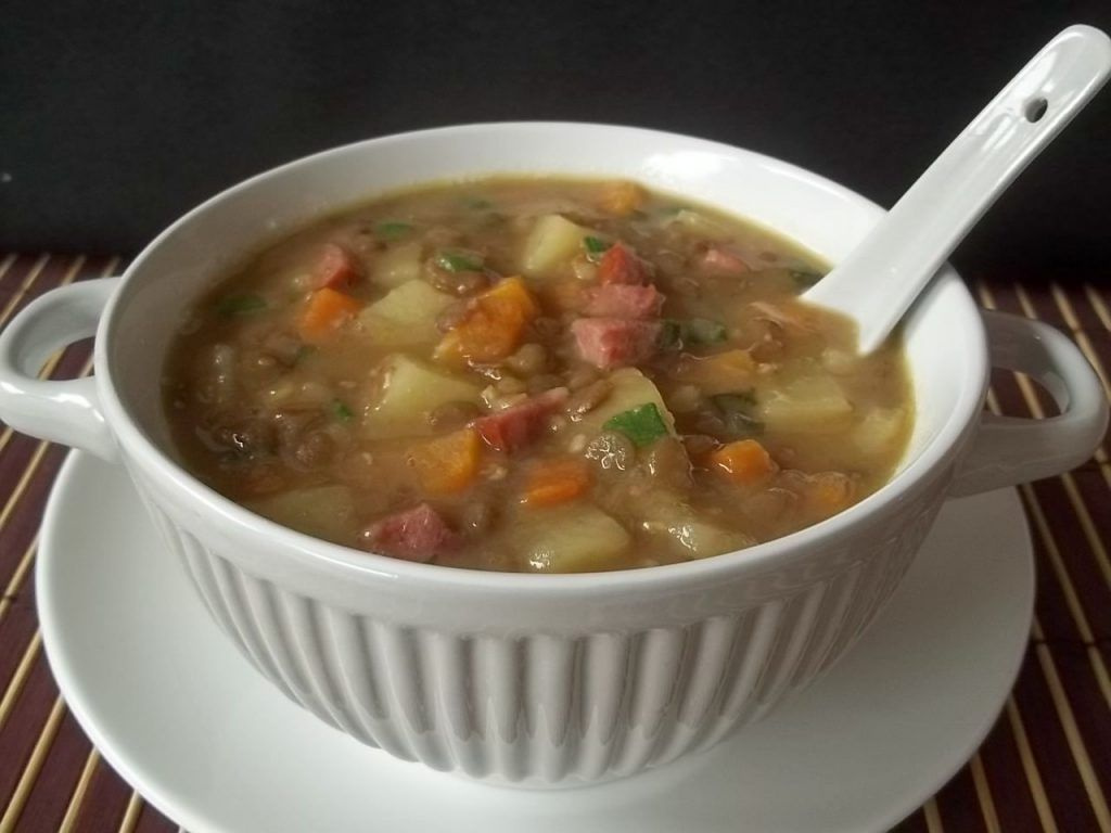 Sopa de lentilha
