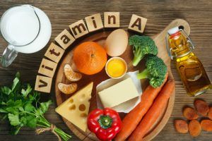 Vitamina A em alimentos de origem vegetal e animal