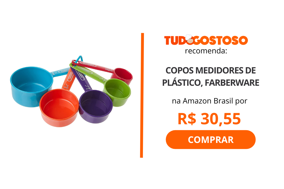 Copos medidores de plástico, Farberware