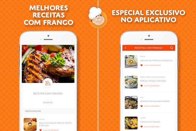 melhores receitas com frango