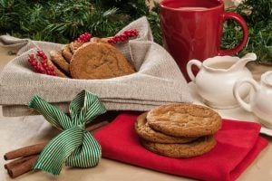 Bonequinhos para o Natal, biscoitos de gengibre.