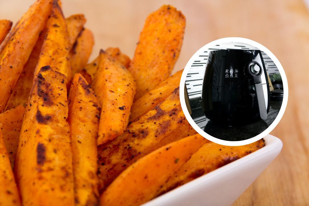 Receita de Batata frita crocante na air fryer