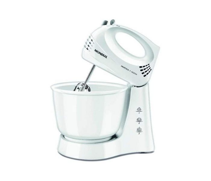 Batedeira branca brancos para uma cozinha clean e toda combinando!