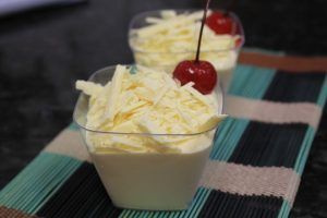 mousse de chocolate branco como fazer