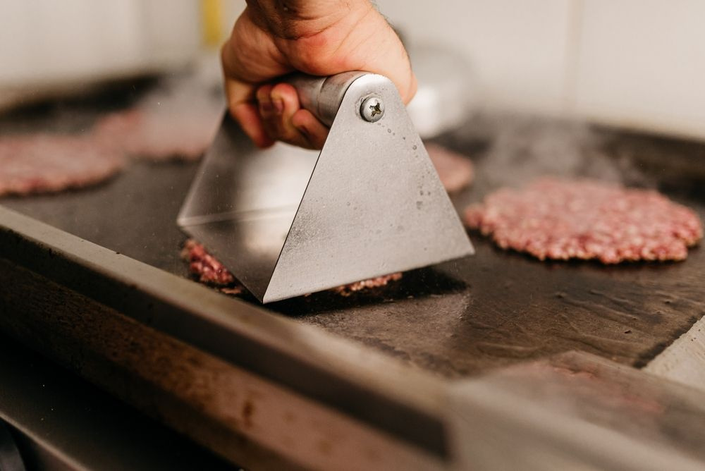 Pressa Hamburger Professionale Pressa Per Hamburger In Acciaio