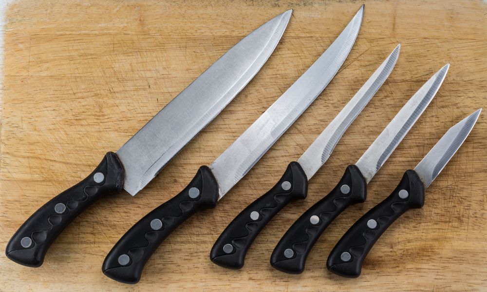 Diferentes modelos de facas definem a função de cada uma, facilitando e aprimorando todo o processo de cortes!