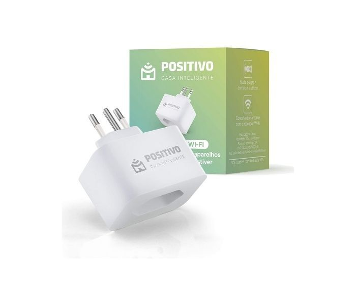 Smart Plug branco para cozinha inteligente