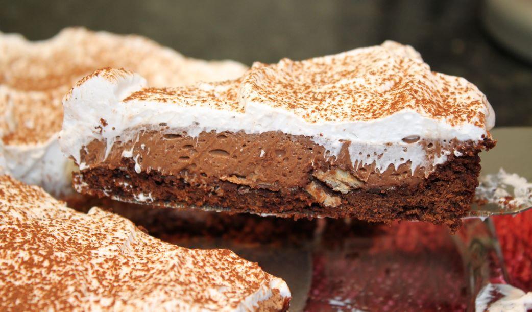 Torta mousse de chocolate