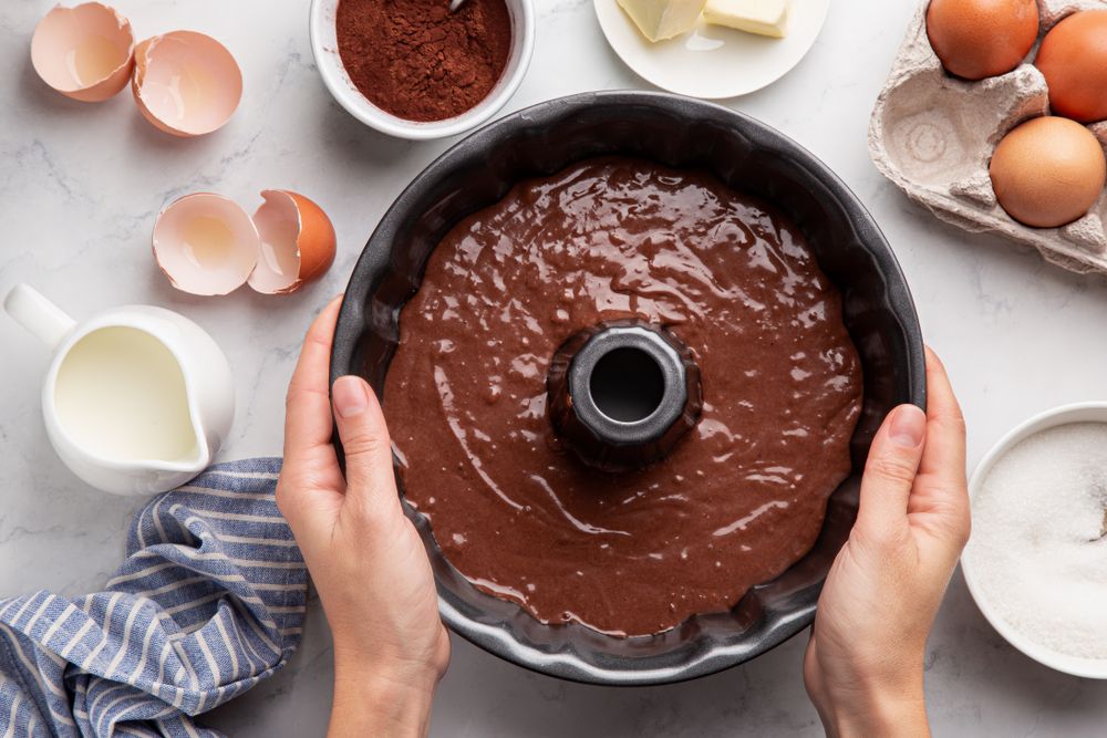 Bolo de Chocolate na Airfryer