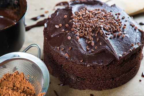 Bolo de chocolate fofinho