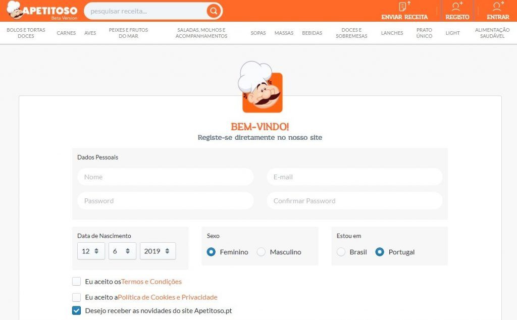 Apetitoso está no ar